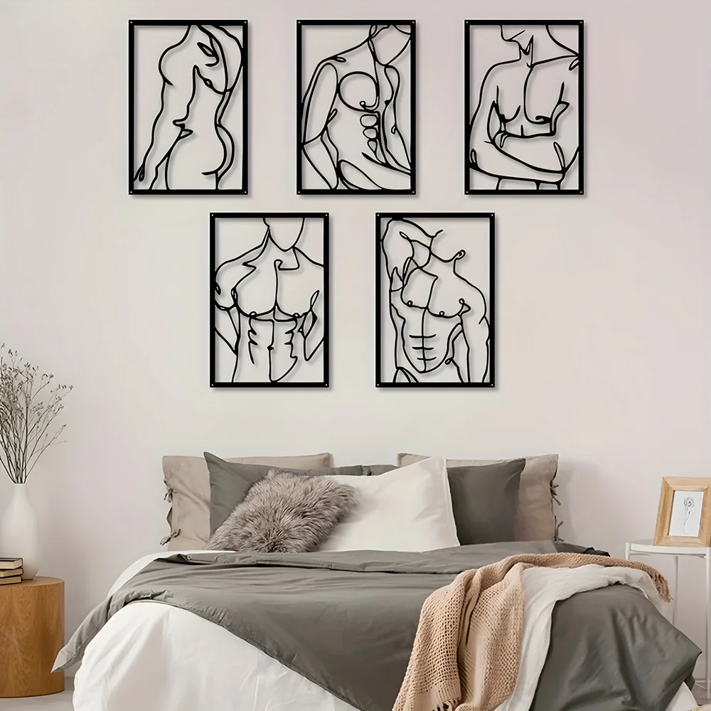Interior Design Your Room - Modern Metal Wall Art for Home