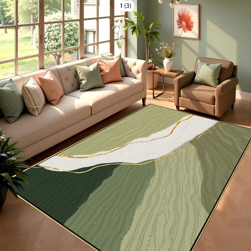 Printed Rug Abstract - Modern Abstract Pattern Carpet Artistic Home