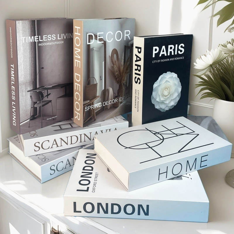Open Fake Book Storage Box Lux - Interior Design Yearbook のレビューと価格