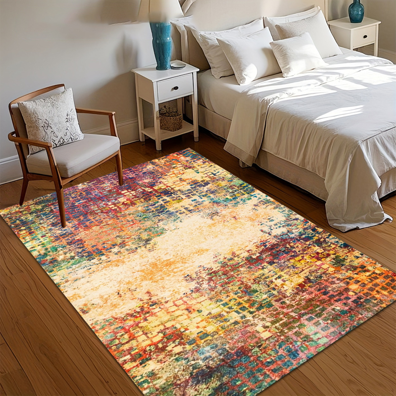 Vantage Nursery Rug Rainbow Ab - Printed Rug Abstract のレビューと価格
