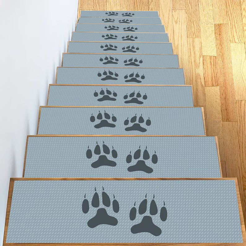 Abstract Design Treads Pad Sta - Printed Rug Abstract のレビューと価格