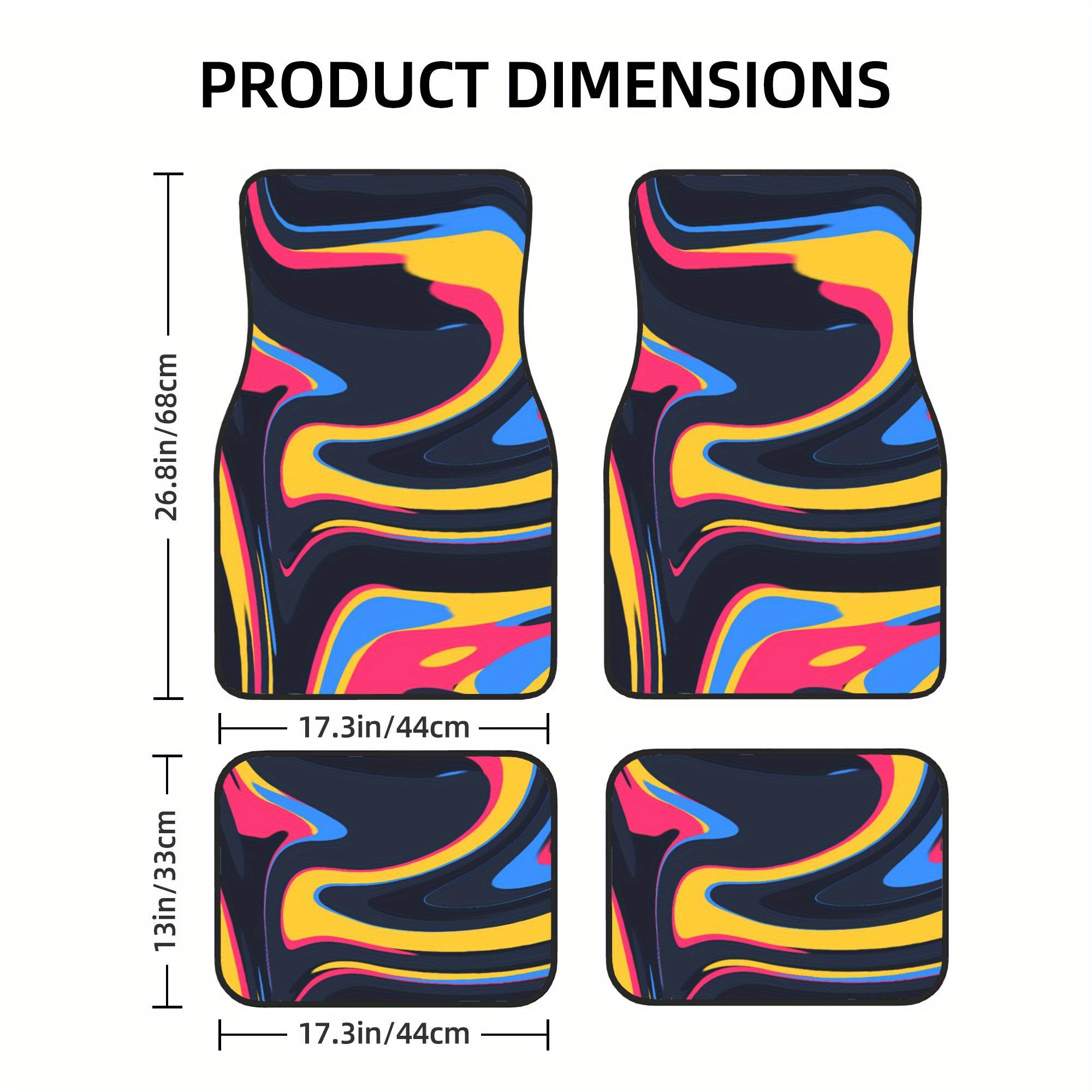 Anti-Slip Mats With Abstract C - Printed Rug Abstract のレビューと価格