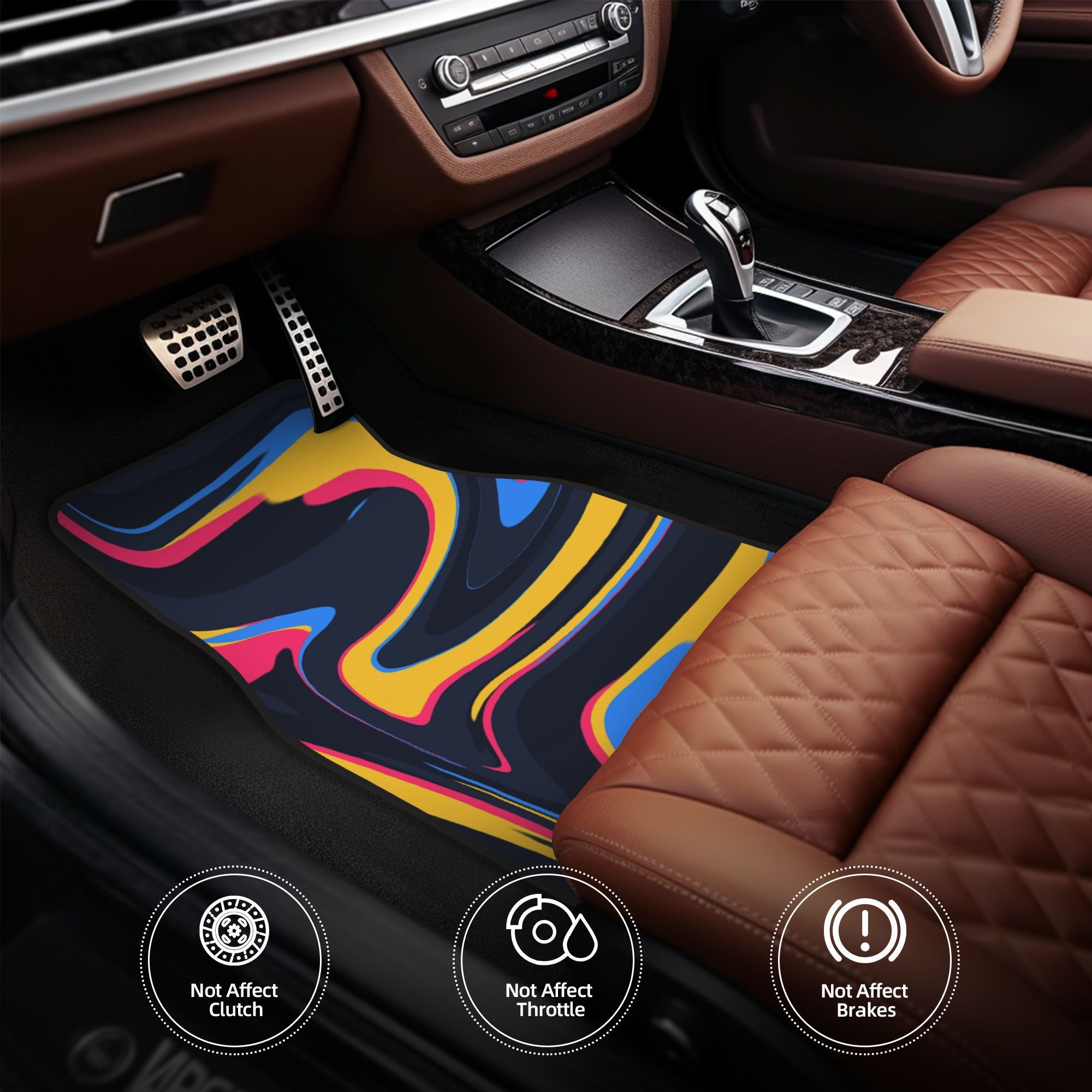 Anti-Slip Mats With Abstract C - Printed Rug Abstract のレビューと価格