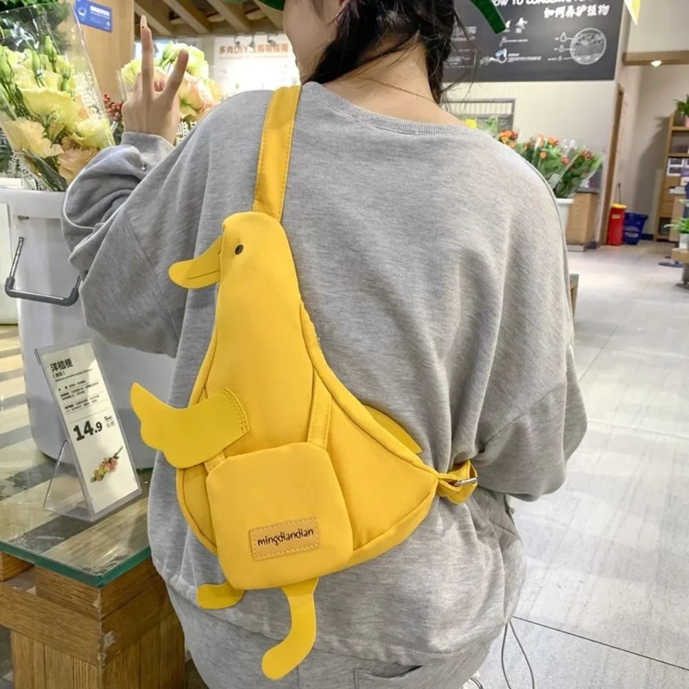 Sweet Canvas Funny Duck Crossb - Interior Design Korean Style のレビューと価格