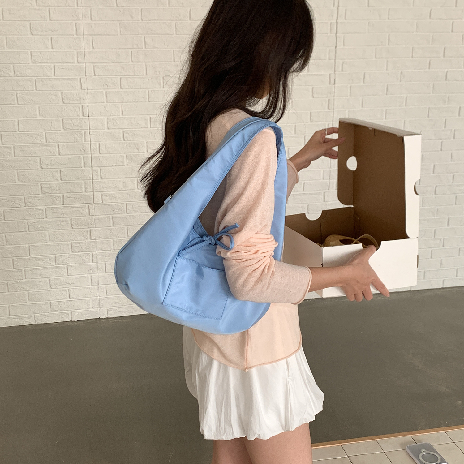 Korean Style Casual Nylon Shou - Interior Design Korean Style のレビューと価格