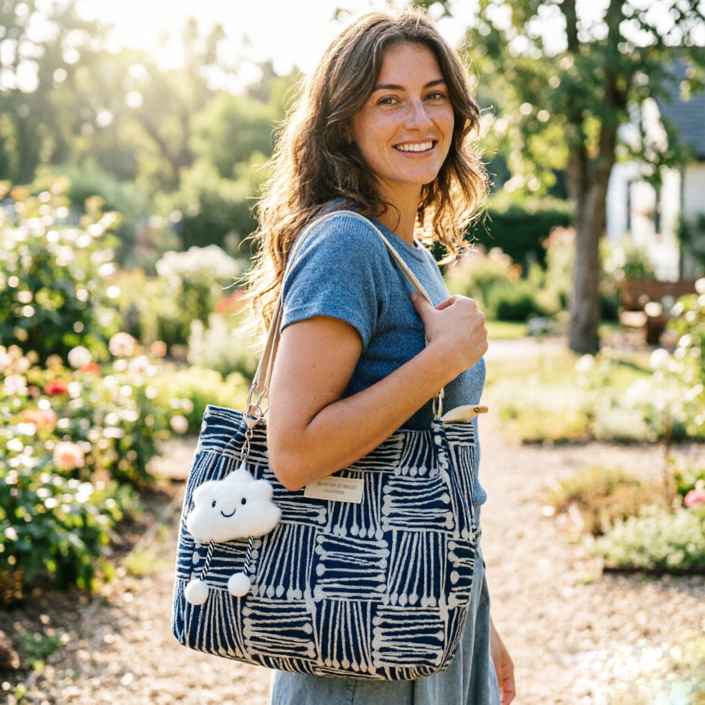 New Korean Style Canvas Bag La - Interior Design Korean Style のレビューと価格