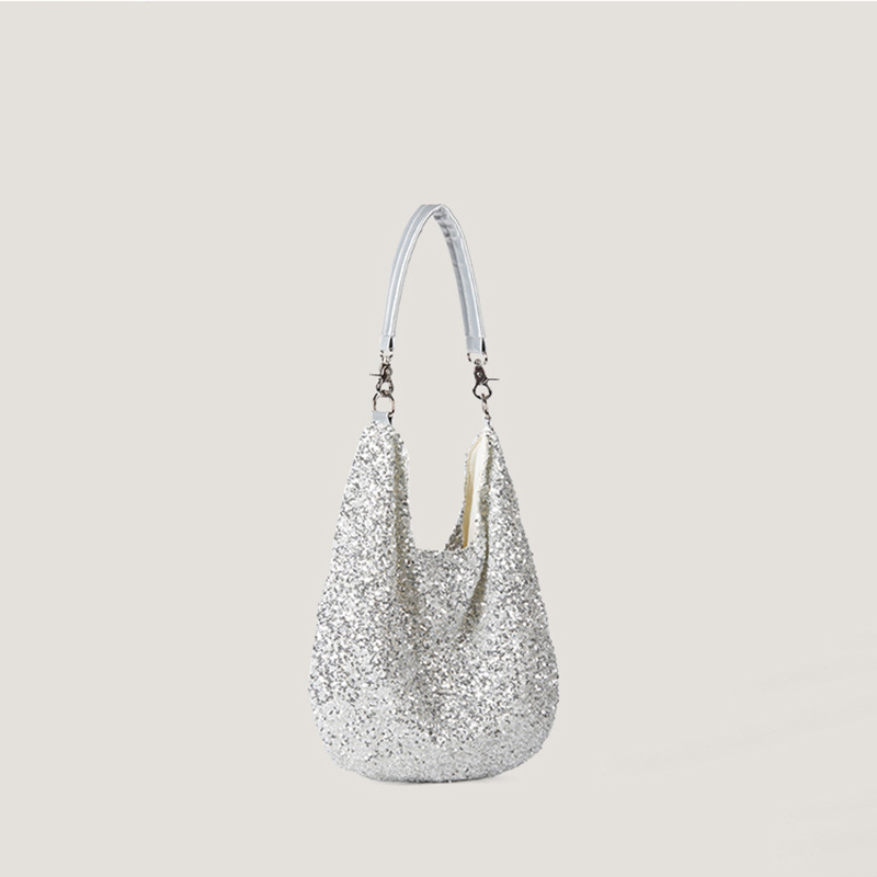 Fashion Sequins Shiny Tote Bag - Interior Design Korean Style のレビューと価格