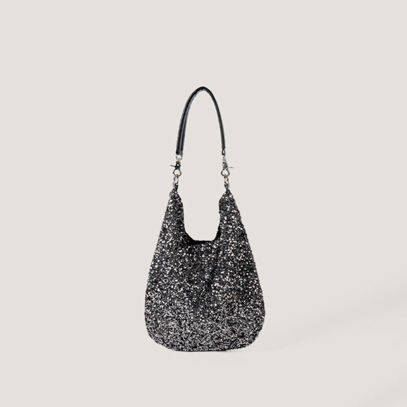 Fashion Sequins Shiny Tote Bag - Interior Design Korean Style のレビューと価格