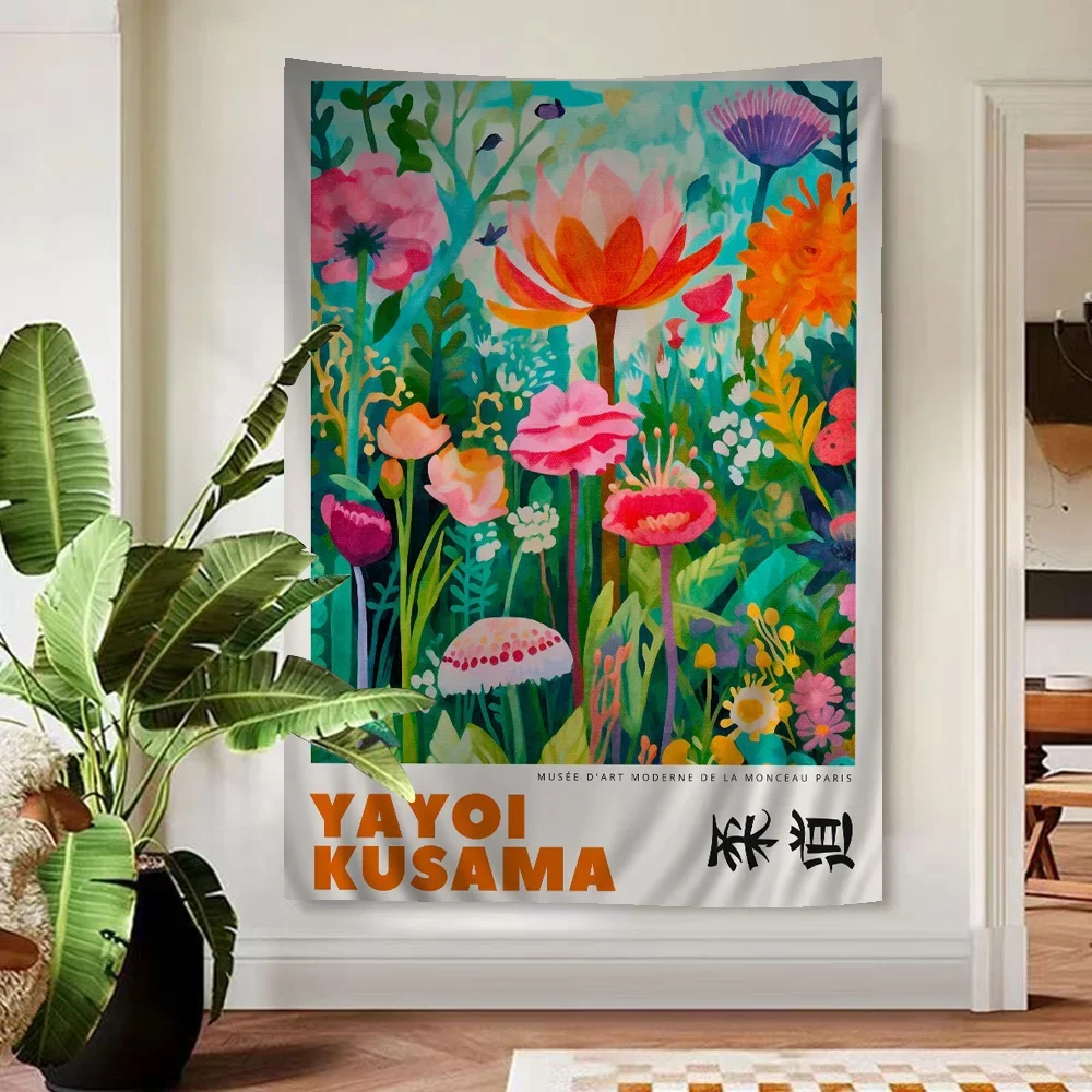 Abstract Yayoi Kusama Anime Ta - Printed Rug Abstract のレビューと価格